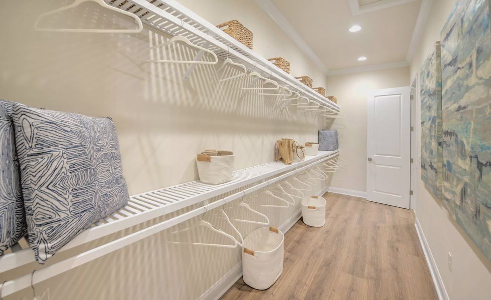 Furnished interior view inside a new home in Oakmont, Gainesville (Image 25). Furnished interior view inside a new home in Oakmont, Gainesville (Image 25).