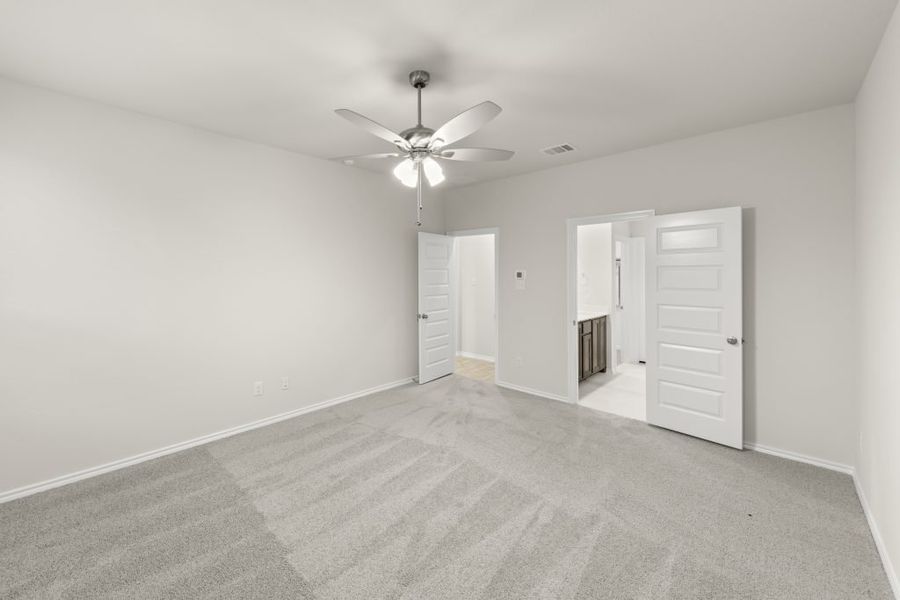 Representative exterior photo of a completed home built from the Willow by Impression Homes in Northspur, Terrell, TX (Image 20). Representative exterior photo of a completed home built from the Willow by Impression Homes in Northspur, Terrell, TX (Image 20).