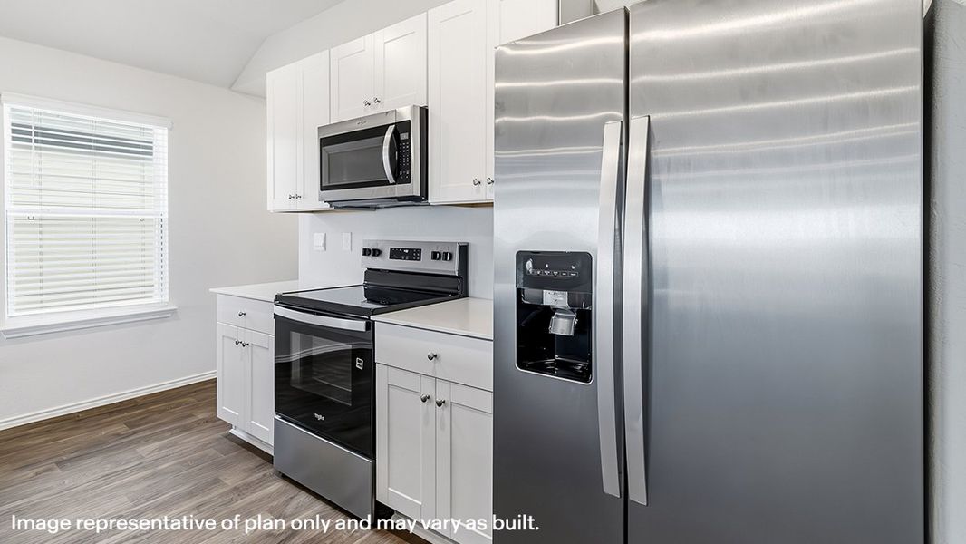 Furnished interior view inside a new home in Blue Ridge Ranch, San Antonio (Image 9).