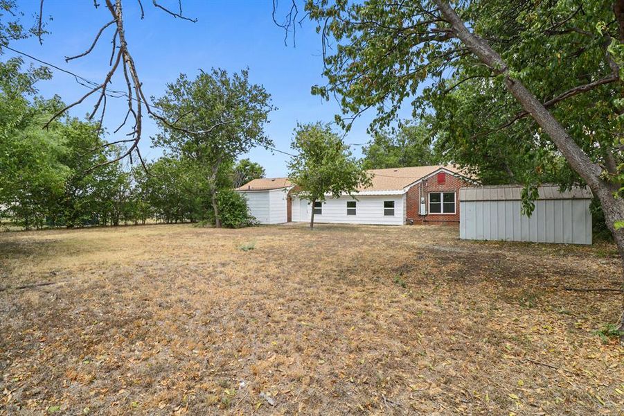 Exterior details and patio area of a home in , Coleman (Image 15). Exterior details and patio area of a home in , Coleman (Image 15).