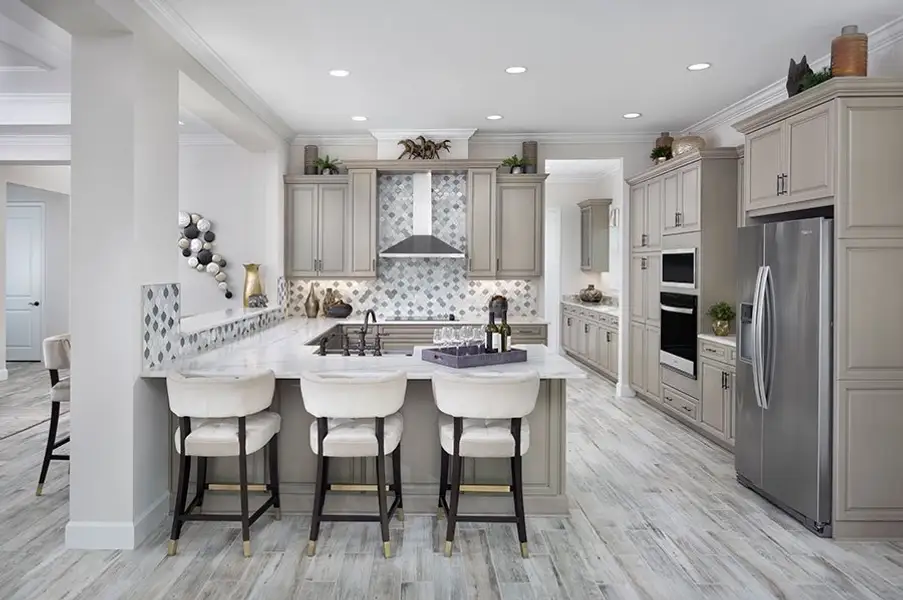 Representative furnished interior of a home built from the Kingfisher Grand by Minto Communities in Westlake, Loxahatchee (Image 10).