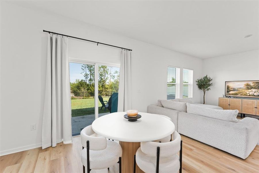 Furnished interior view inside a new home in , Groveland (Image 16).
