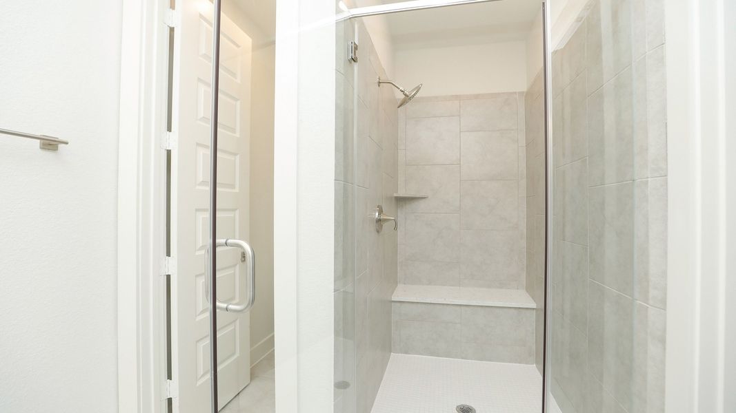 Furnished interior view inside a new home in Independence Heights, Houston (Image 23).