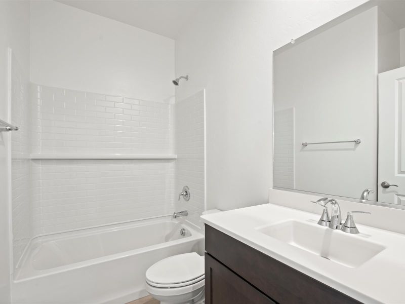 Furnished interior view inside a new home in Mandarina - Signature Series, Marana (Image 8).