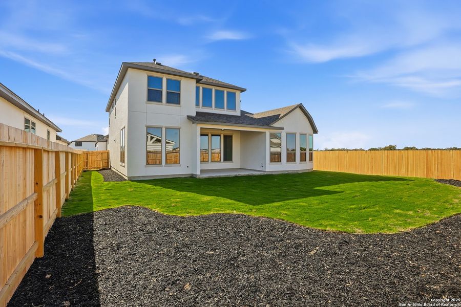 Exterior details and patio area of a home in Legacy at Lake Dunlap, New Braunfels (Image 3). Exterior details and patio area of a home in Legacy at Lake Dunlap, New Braunfels (Image 3).