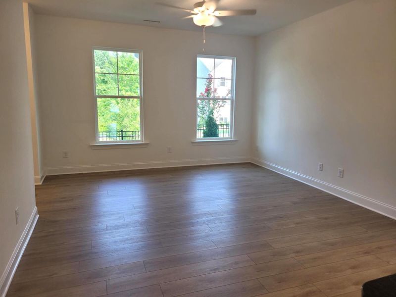 Spacious, unfurnished interior of a new home in Enclave at Traditions Townhomes, Wake Forest (Image 10).