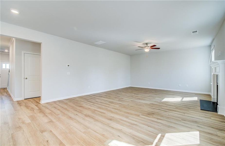 Spacious, unfurnished interior of a new home in Burchwood, Stockbridge (Image 21). Spacious, unfurnished interior of a new home in Burchwood, Stockbridge (Image 21).