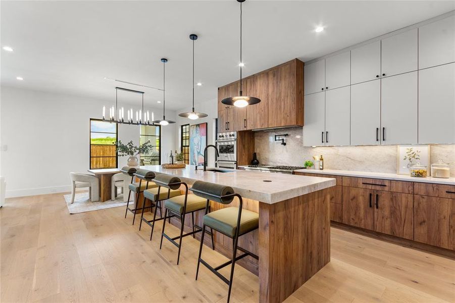 Furnished interior view inside a new home in , Fort Worth (Image 14).
