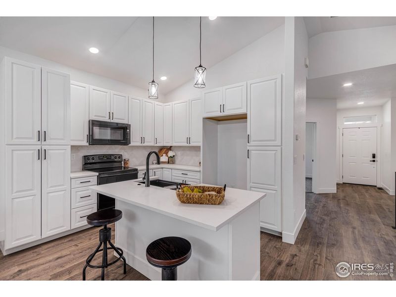 Furnished interior view inside a new home in , Eaton (Image 11).