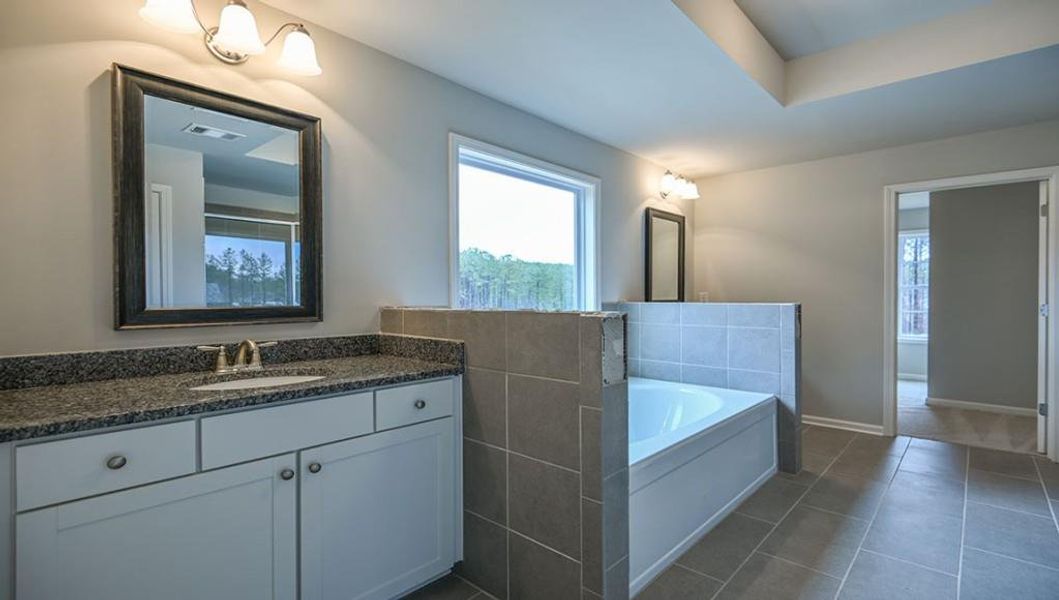 Furnished interior view inside a new home in Thalley Creek Estates, Cumming (Image 9).