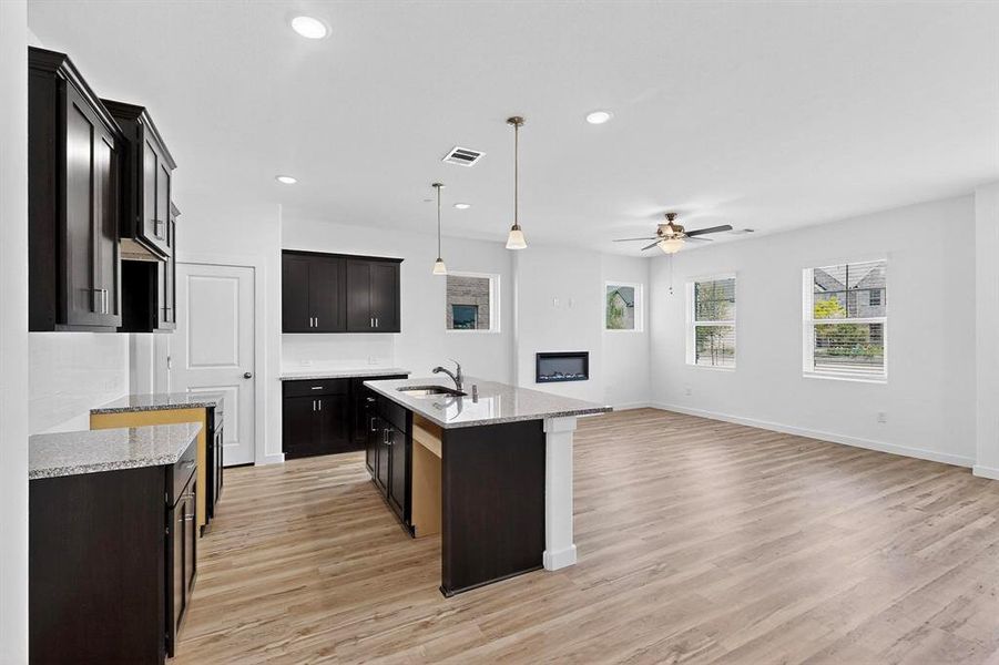 Furnished interior view inside a new home in Solterra Texas, Mesquite (Image 9).