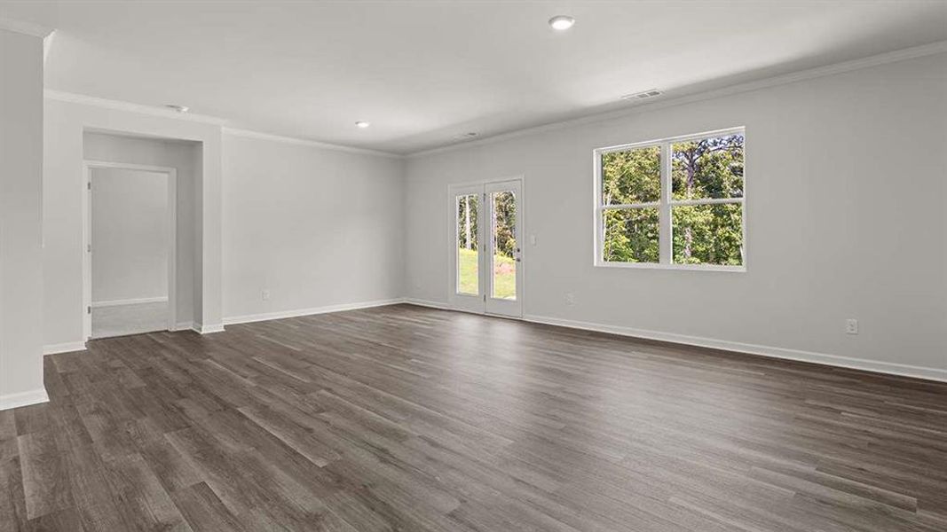 Spacious, unfurnished interior of a new home in , Atlanta (Image 24). Spacious, unfurnished interior of a new home in , Atlanta (Image 24).
