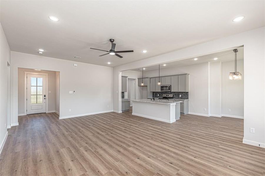 Spacious, unfurnished interior of a new home in , Wills Point (Image 16).
