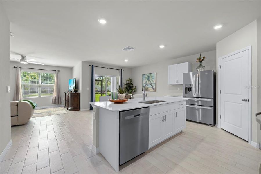 Furnished interior view inside a new home in , Port Charlotte (Image 18).