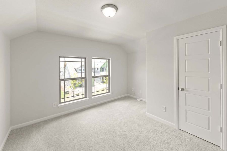 Spacious, unfurnished interior of a new home in Elevon, Lavon (Image 29).