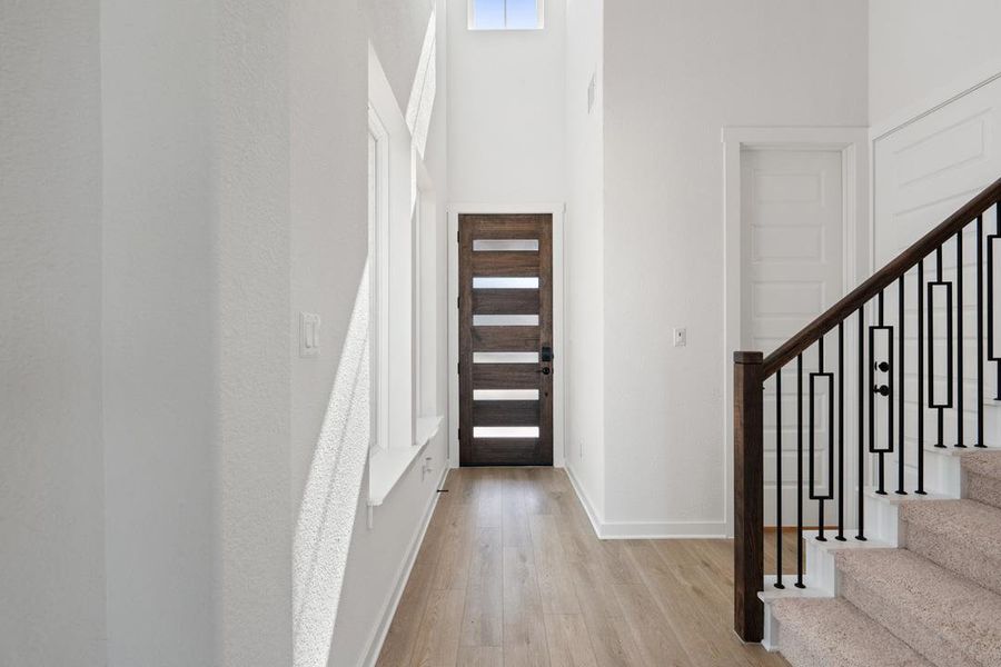Spacious, unfurnished interior of a new home in Terrace Collection at Lariat, Liberty Hill (Image 16). Spacious, unfurnished interior of a new home in Terrace Collection at Lariat, Liberty Hill (Image 16).