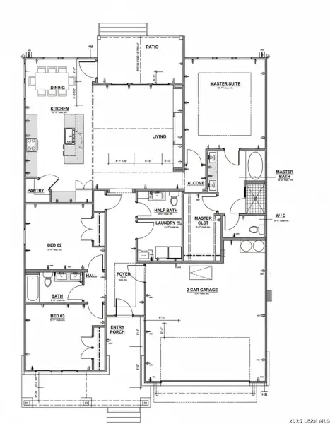 2D floor plan layout of this home in , San Antonio, TX (Image 5).