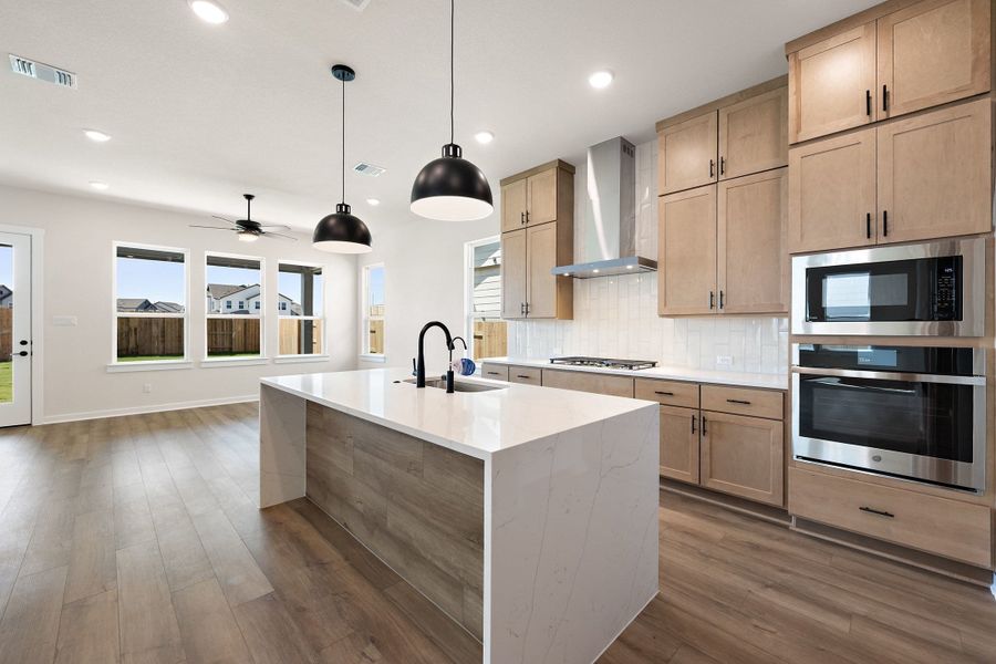 Furnished interior view inside a new home in Park Central, Georgetown (Image 10).