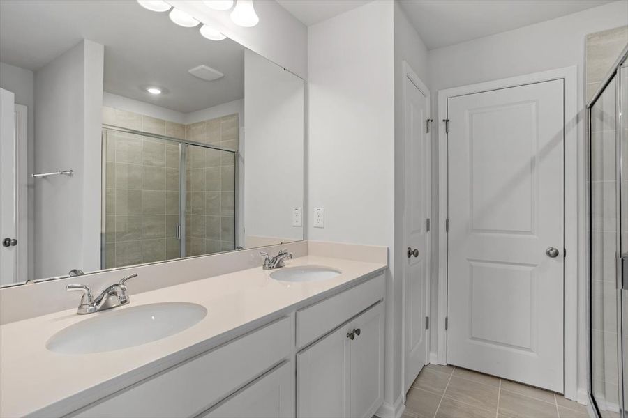 Furnished interior view inside a new home in Sweetbrier, Durham (Image 12).