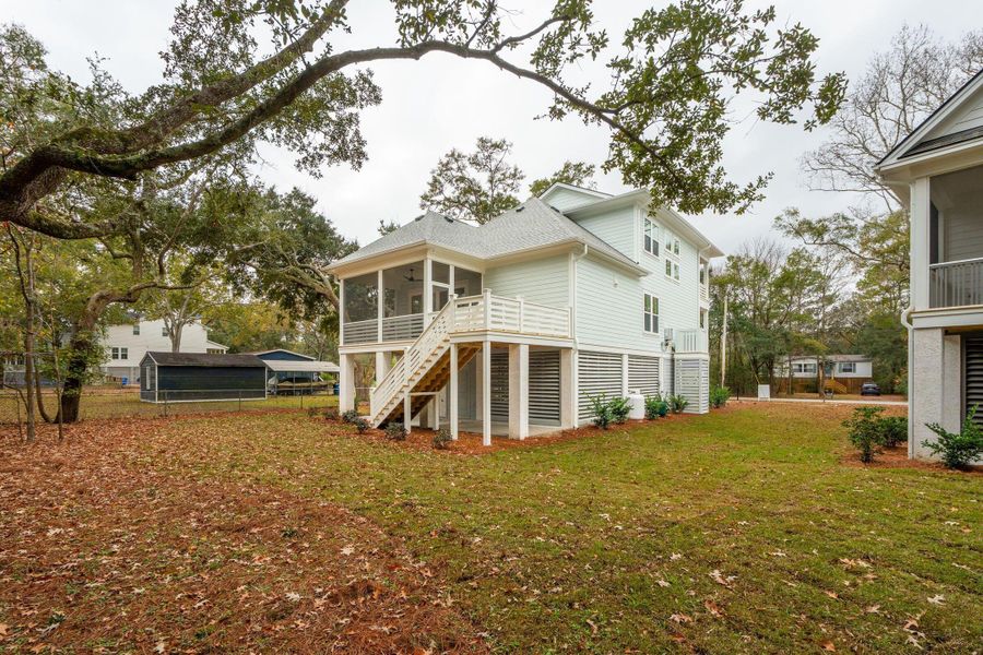 Exterior details and patio area of a home in , Mount Pleasant (Image 36).
