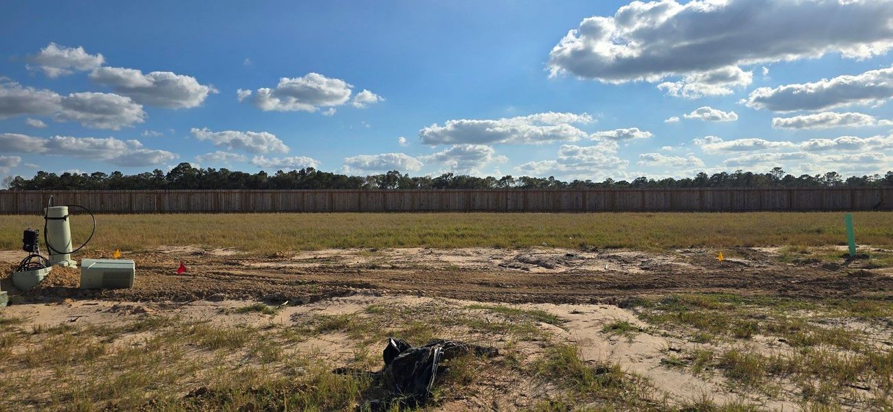 Site preparation for new homesites in Granger Pines, Conroe (Image 24).