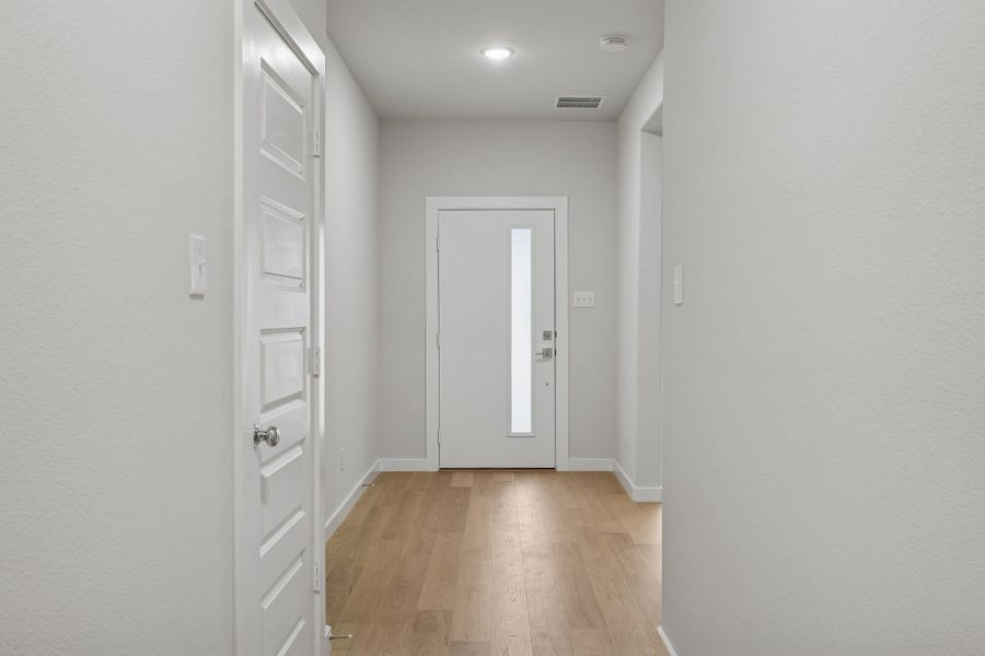 Entryway in the Heisman home plan by Trophy Signature Homes – REPRESENTATIVE PHOTO