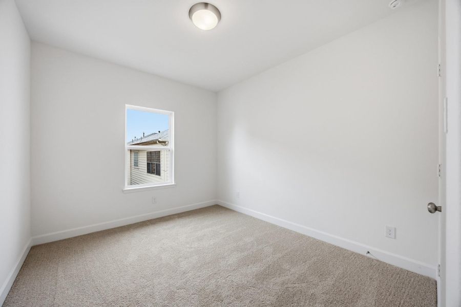Make the Most: A second Secondary Bedroom to be transformed into a space of relaxation or inspiration, ideal for a guest suite or creative studio.
