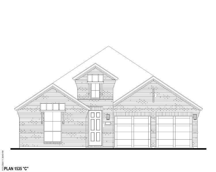 Plan 1535 Elevation C