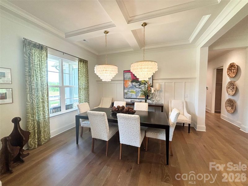 Furnished interior view inside a new home in Cordera, Concord (Image 5).