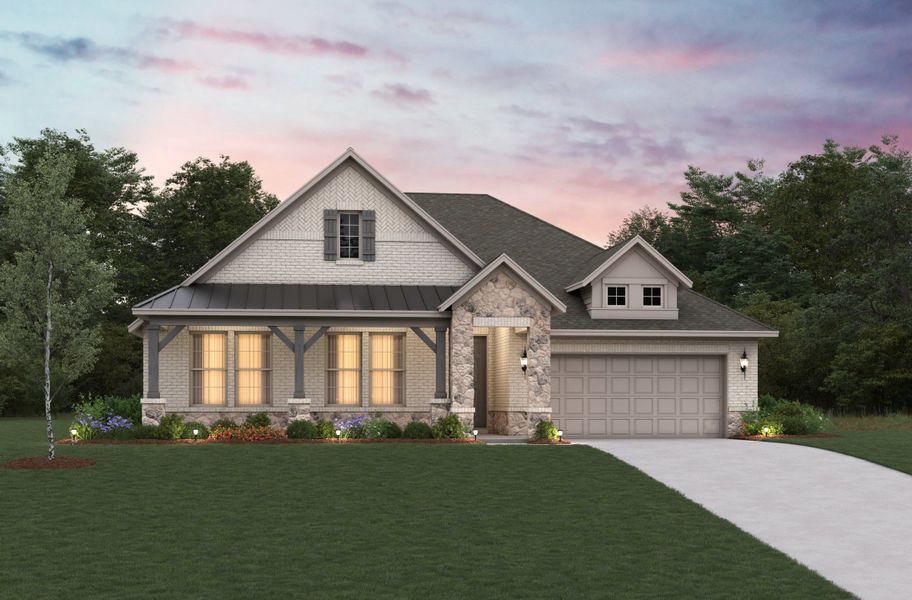 Representative exterior photo of a completed home built from the Stockdale by Beazer Homes in Heath Golf and Yacht Club, Heath, TX (Image 14). Representative exterior photo of a completed home built from the Stockdale by Beazer Homes in Heath Golf and Yacht Club, Heath, TX (Image 14).