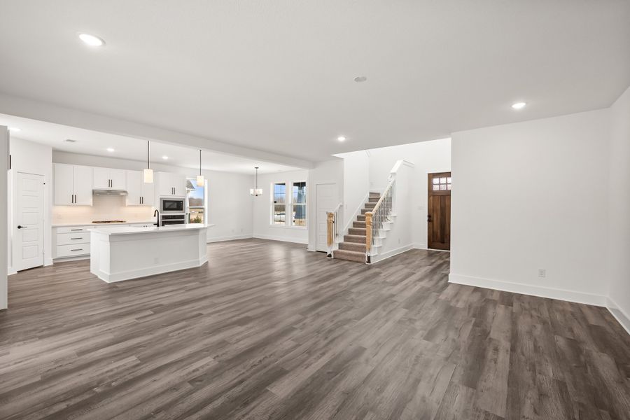 Spacious, unfurnished interior of a new home in Heritage Towne, Midlothian (Image 19). Spacious, unfurnished interior of a new home in Heritage Towne, Midlothian (Image 19).