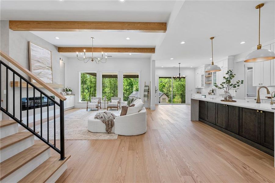 Furnished interior view inside a new home in , Lawrenceville (Image 19).
