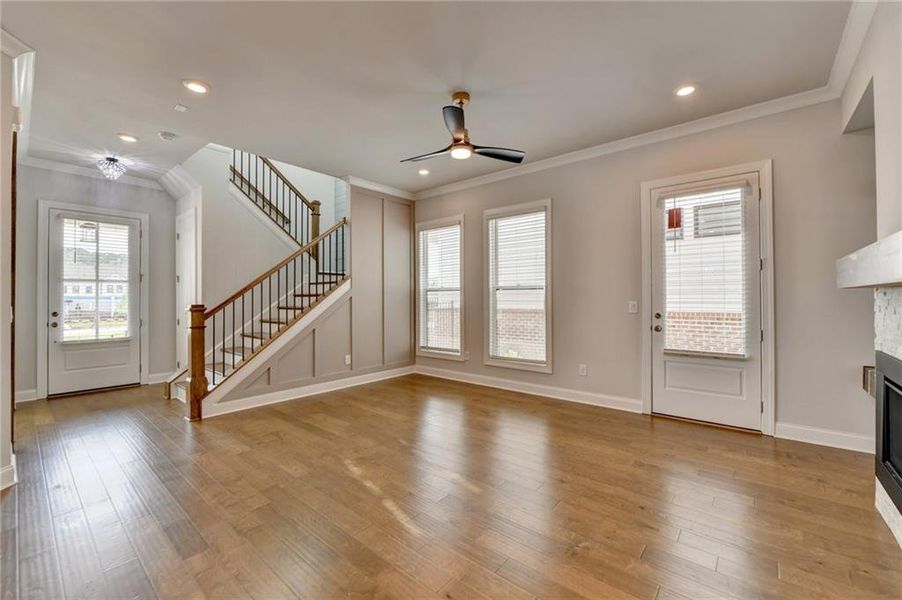 Spacious, unfurnished interior of a new home in , Buford (Image 52).