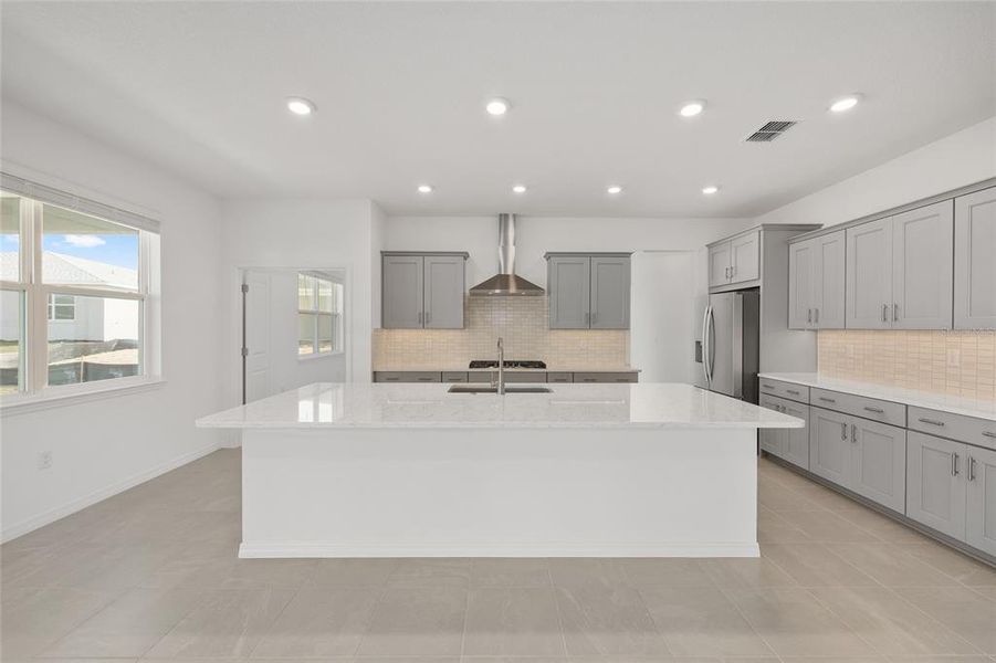 Furnished interior view inside a new home in Calesa Township, Ocala (Image 6).