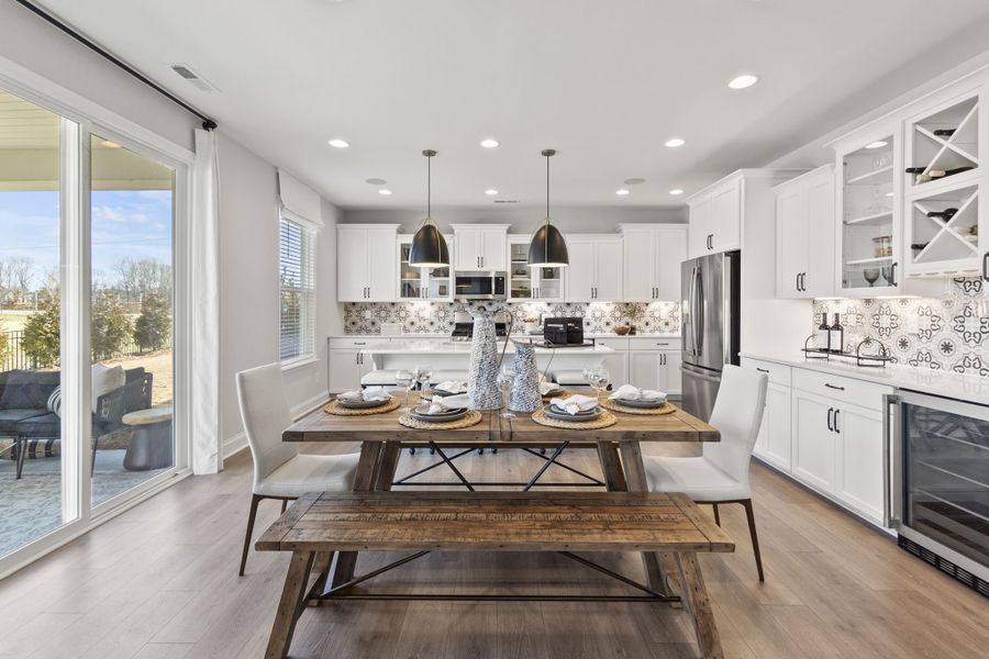 Representative furnished interior of a home built from the Somerset by Taylor Morrison in River Falls, Tega Cay (Image 13).