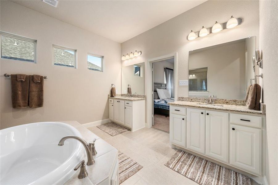 Furnished interior view inside a new home in , Waco (Image 12).