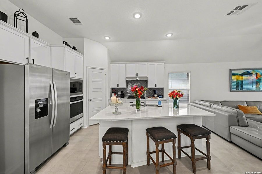 Furnished interior view inside a new home in The Parklands, Schertz (Image 15).