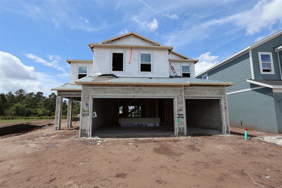 In-progress construction of a new home in Bay Lake Farms, St. Cloud, FL (Image 4).