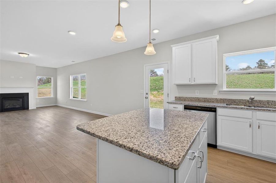 Furnished interior view inside a new home in Jones Ridge, Dallas (Image 10).