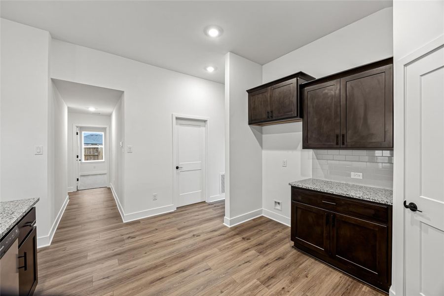 Furnished interior view inside a new home in River Ranch Trails, Dayton (Image 9). Furnished interior view inside a new home in River Ranch Trails, Dayton (Image 9).