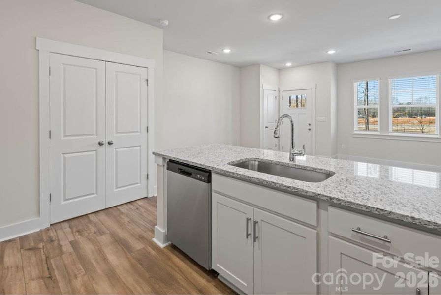 Furnished interior view inside a new home in Sierra Ridge, Gastonia (Image 4).