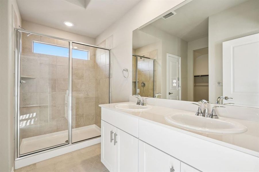 Furnished interior view inside a new home in , McKinney (Image 13).