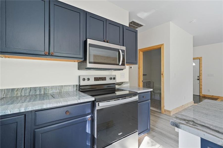 Furnished interior view inside a new home in , Talking Rock (Image 32).