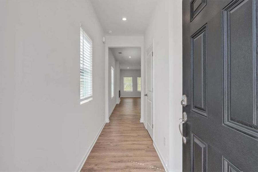 Spacious, unfurnished interior of a new home in The View at Groover's Lake, Lithia Springs (Image 14). Spacious, unfurnished interior of a new home in The View at Groover's Lake, Lithia Springs (Image 14).