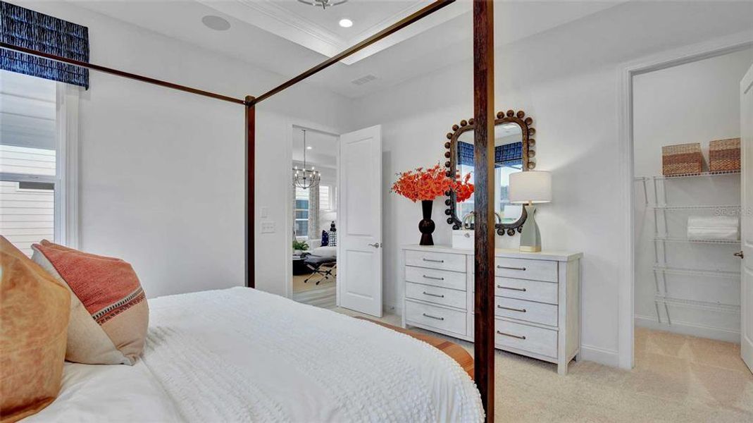 Furnished interior view inside a new home in , Deland (Image 29).