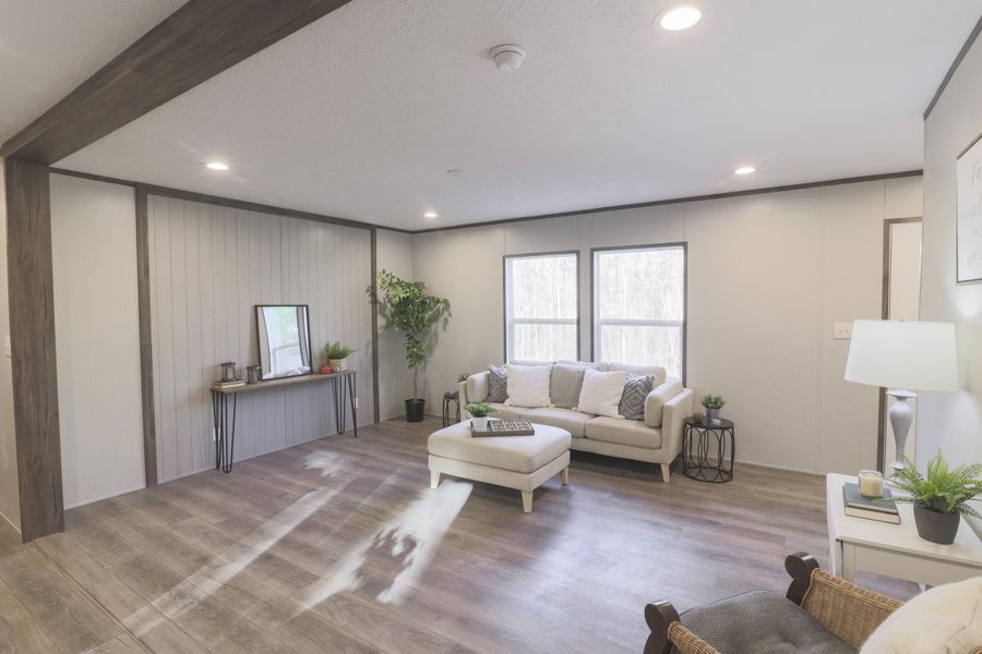 Furnished interior view inside a new home in , St. Stephen (Image 9).