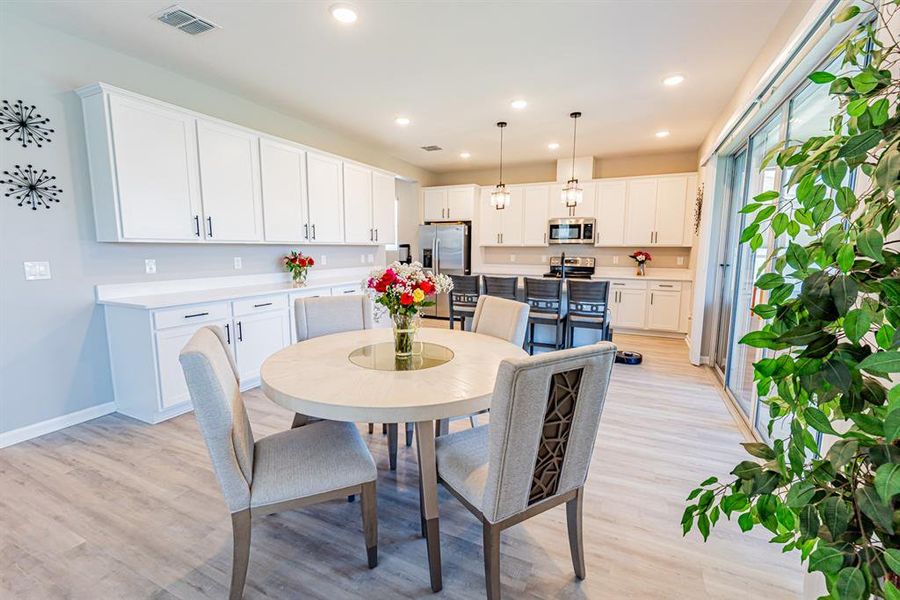 Furnished interior view inside a new home in Seasons at Lakeside Forest, Tavares (Image 32).