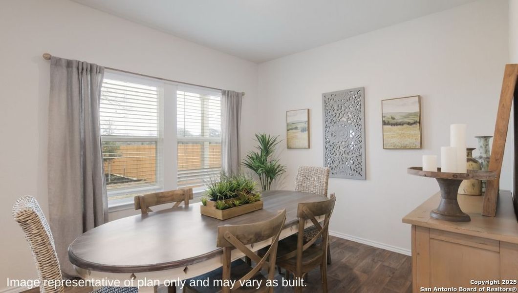 Furnished interior view inside a new home in Langdon, San Antonio (Image 29).