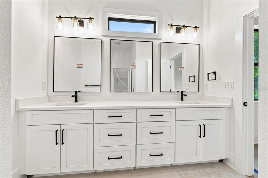 Furnished interior view inside a new home in , Tampa (Image 12). Furnished interior view inside a new home in , Tampa (Image 12).