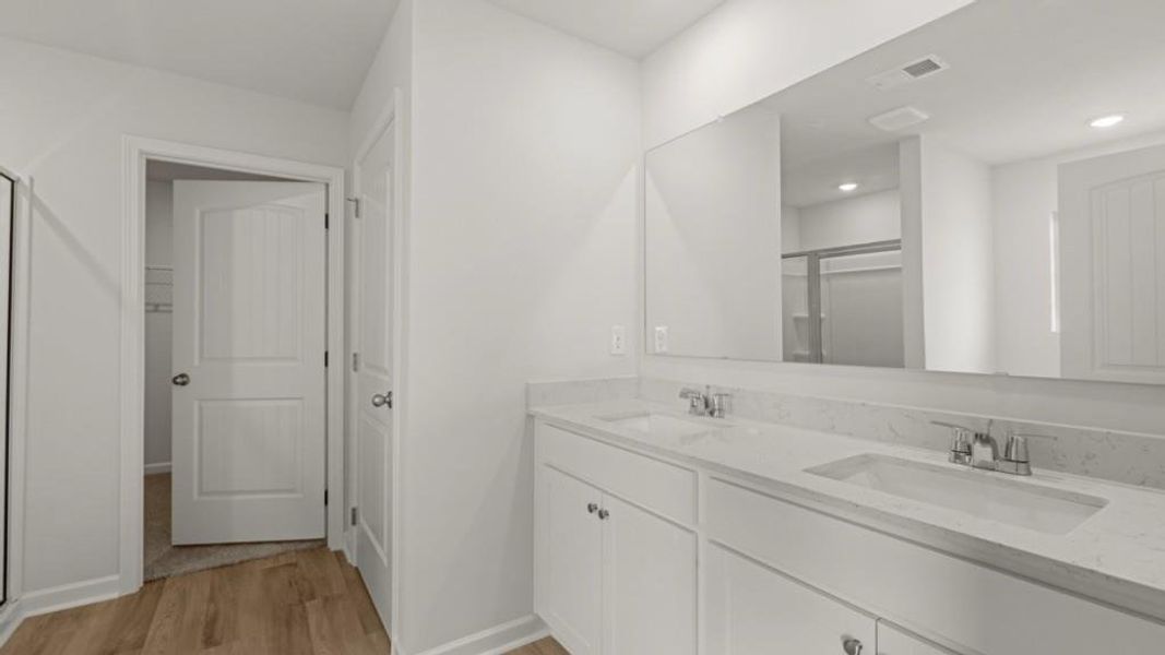 Furnished interior view inside a new home in Liberty Crossing, Braselton (Image 14).